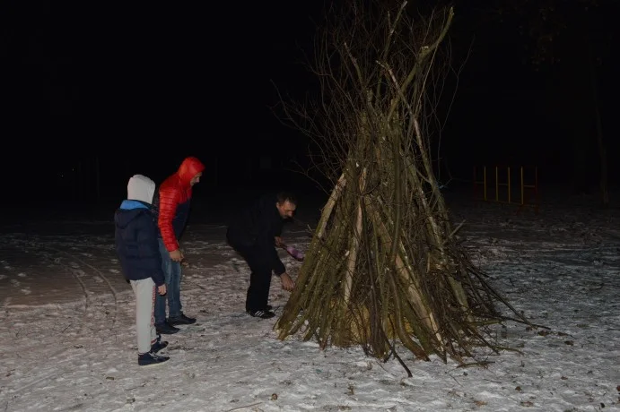 Паљење бадњака 06.01.2017. год.