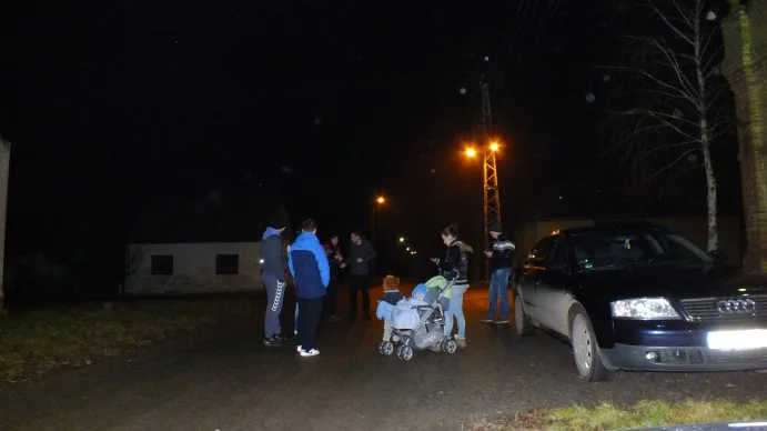 Паљење бадњака, Нова Црвенка 06.01.2014. год.