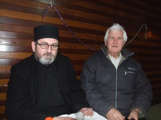 Паљење бадњака Нова Црвенка 06.01.2012. год.